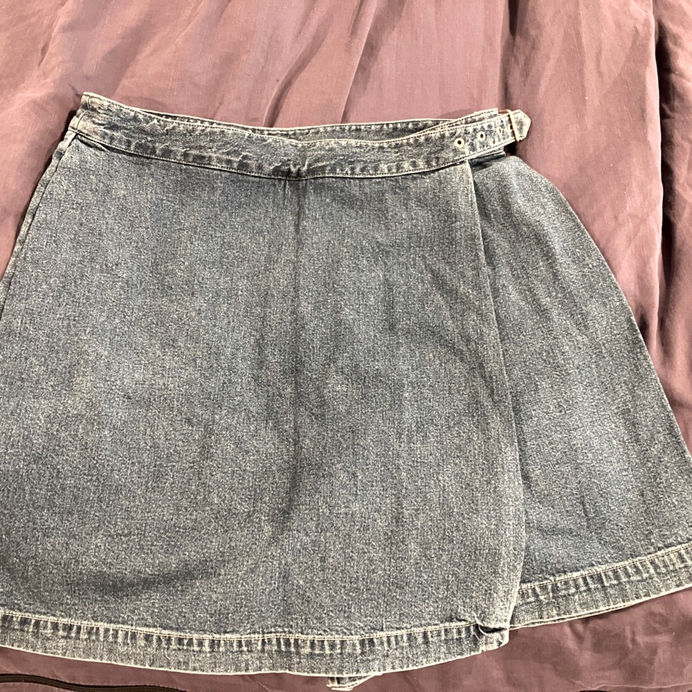Cotton Denim Skort (Size 12)